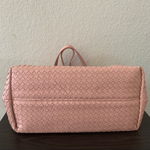 Pink Woven Tote - Picture 9 of 13